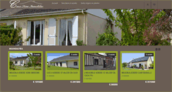 Desktop Screenshot of caux-seine-immobilier.fr